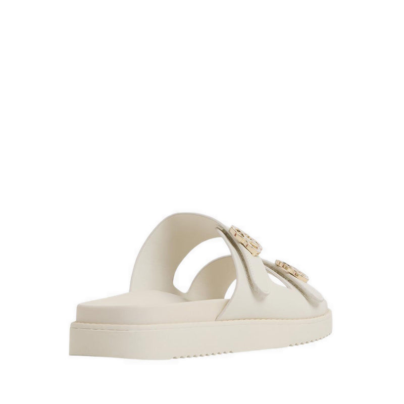 Aldo รุ่น Delainey รองเท้าแตะฟุตเบด ผู้หญิง - สี White/Bone