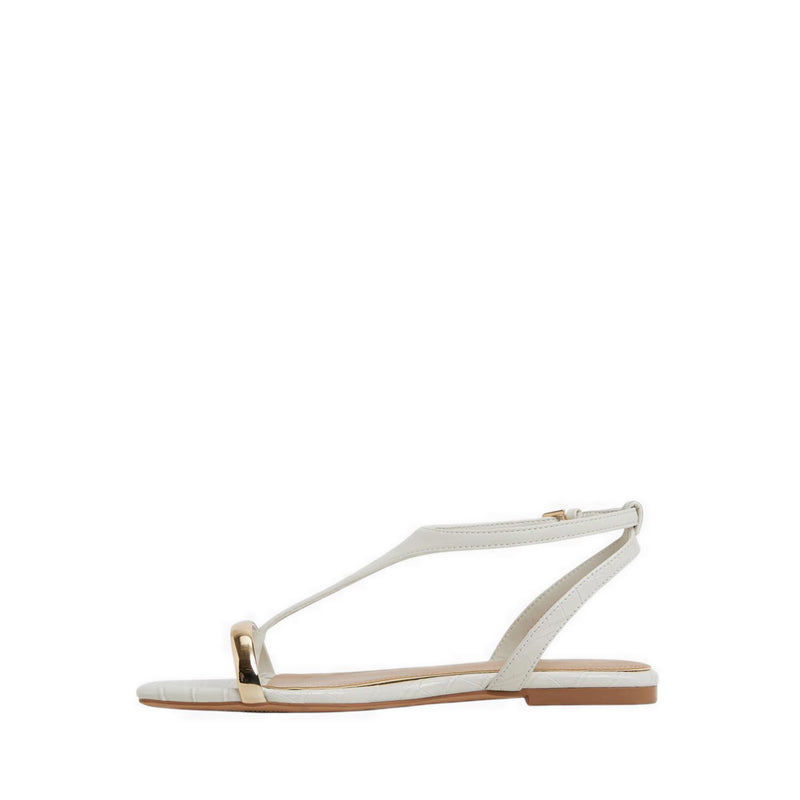 Aldo รุ่น Catlyn รองเท้าแตะแฟลต ผู้หญิง - สี White/Bone