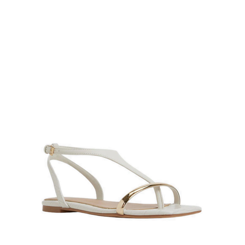 Aldo รุ่น Catlyn รองเท้าแตะแฟลต ผู้หญิง - สี White/Bone