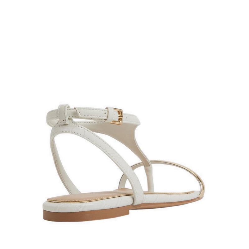 Aldo รุ่น Catlyn รองเท้าแตะแฟลต ผู้หญิง - สี White/Bone