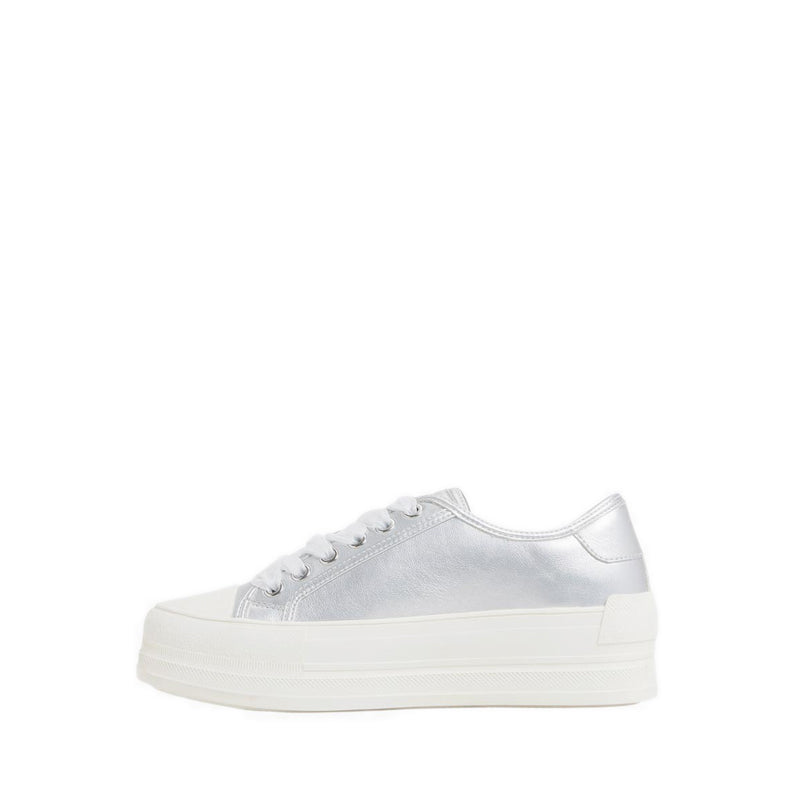 Aldo รุ่น Rayes รองเท้าผ้าใบผู้หญิง - สีเงิน