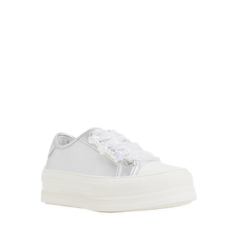 Aldo รุ่น Rayes รองเท้าผ้าใบผู้หญิง - สีเงิน
