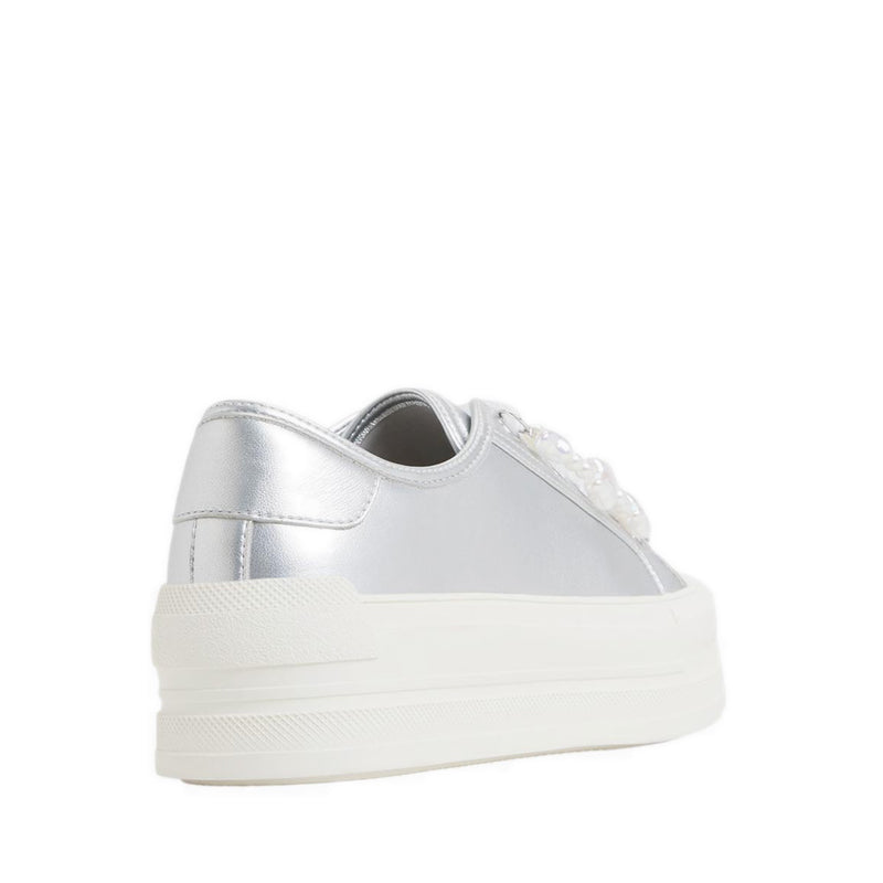 Aldo รุ่น Rayes รองเท้าผ้าใบผู้หญิง - สีเงิน