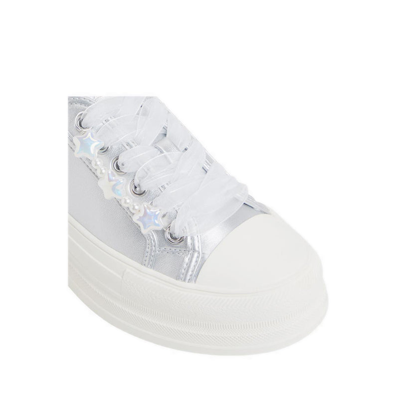 Aldo รุ่น Rayes รองเท้าผ้าใบผู้หญิง - สีเงิน