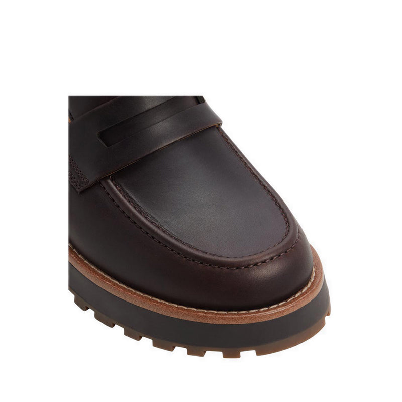 Aldo รุ่น Kole รองเท้าโลฟเฟอร์ ผู้ชาย - สี Dark Brown