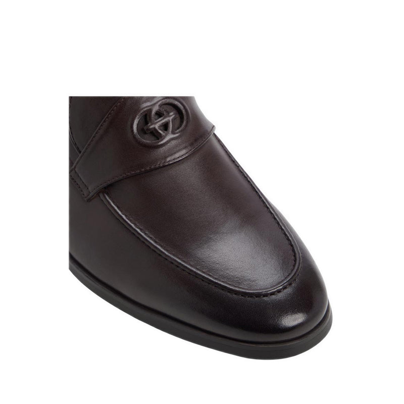 Aldo รุ่น Jarod รองเท้าโลฟเฟอร์ ผู้ชาย - สี Dark Brown