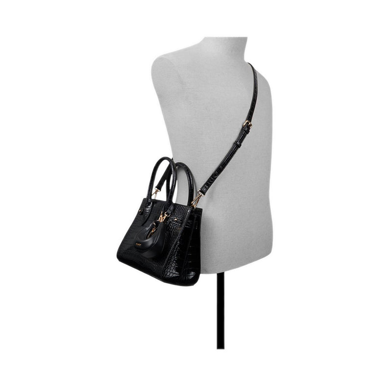 Aldo รุ่น Auralie กระเป๋าทรง Satchel ผู้หญิง - สีดำ