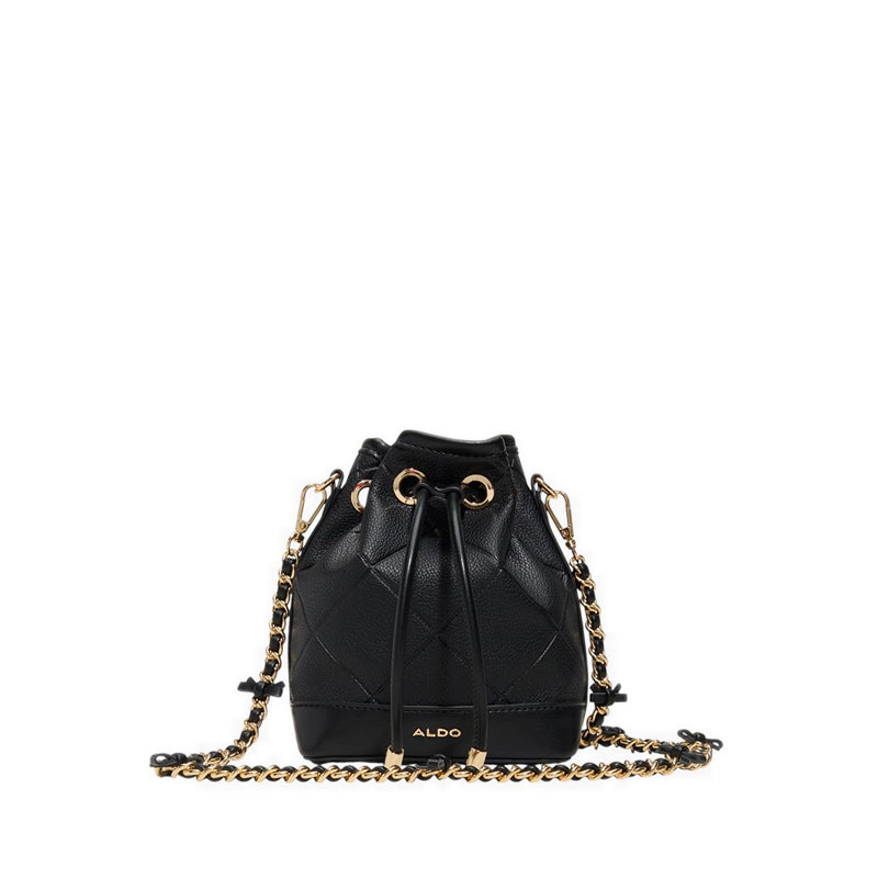 Aldo รุ่น Elynnaa กระเป๋าทรงถัง ผู้หญิง - สีดำ