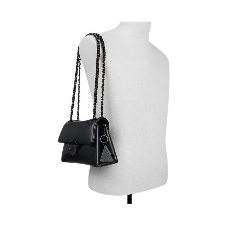 Aldo รุ่น Softpuff กระเป๋าสะพายข้าง ผู้หญิง - สี Black/Black