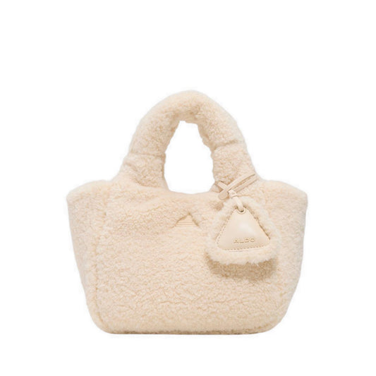 Aldo รุ่น Ssoftsherpaa กระเป๋าทรง Satchel ผู้หญิง - สี Bone