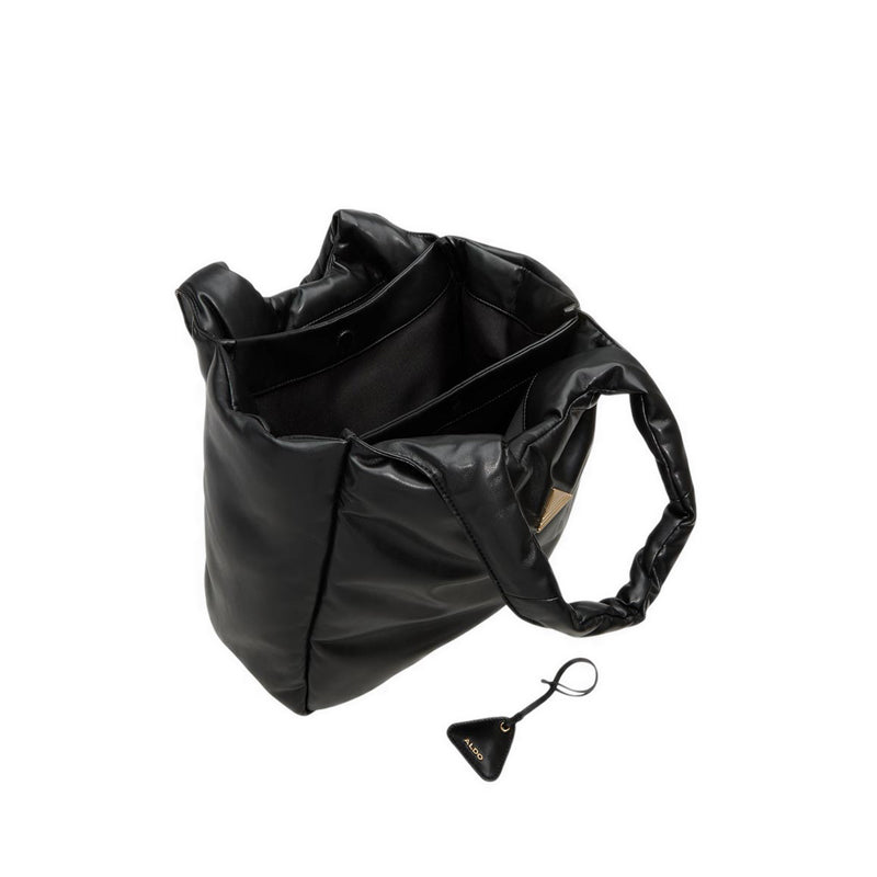 Aldo รุ่น Ppuffcarryy กระเป๋าทรง Satchel ผู้หญิง - สี Black Overflow