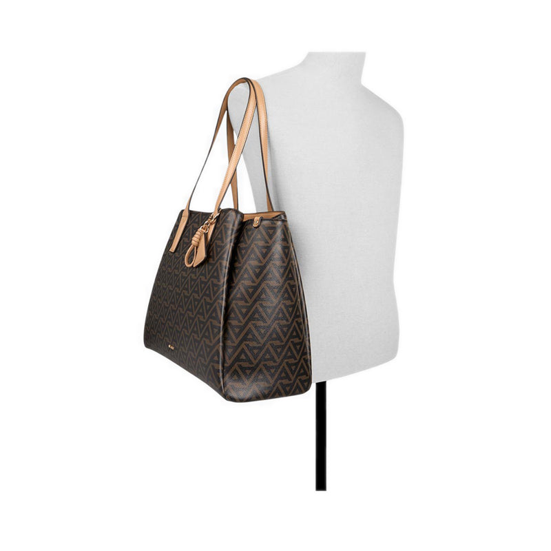 Aldo รุ่น Abavas กระเป๋าทรง Satchel ผู้หญิง - สีน้ำตาล