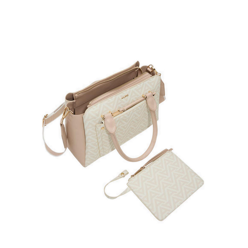 Aldo รุ่น Kederasean กระเป๋าทรง Satchel ผู้หญิง - สี Bone Multi