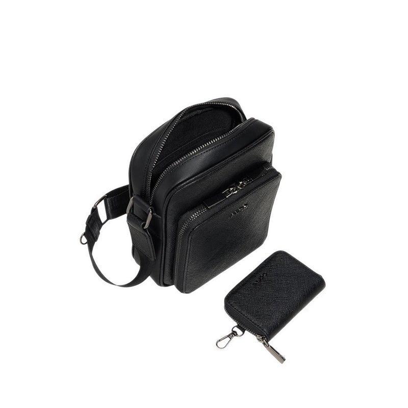 Aldo รุ่น Maximilian กระเป๋าสะพายข้าง ผู้ชาย - สี Other Black