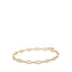 รุ่น Rosallie กำไล - สี Gold/Clear Multi