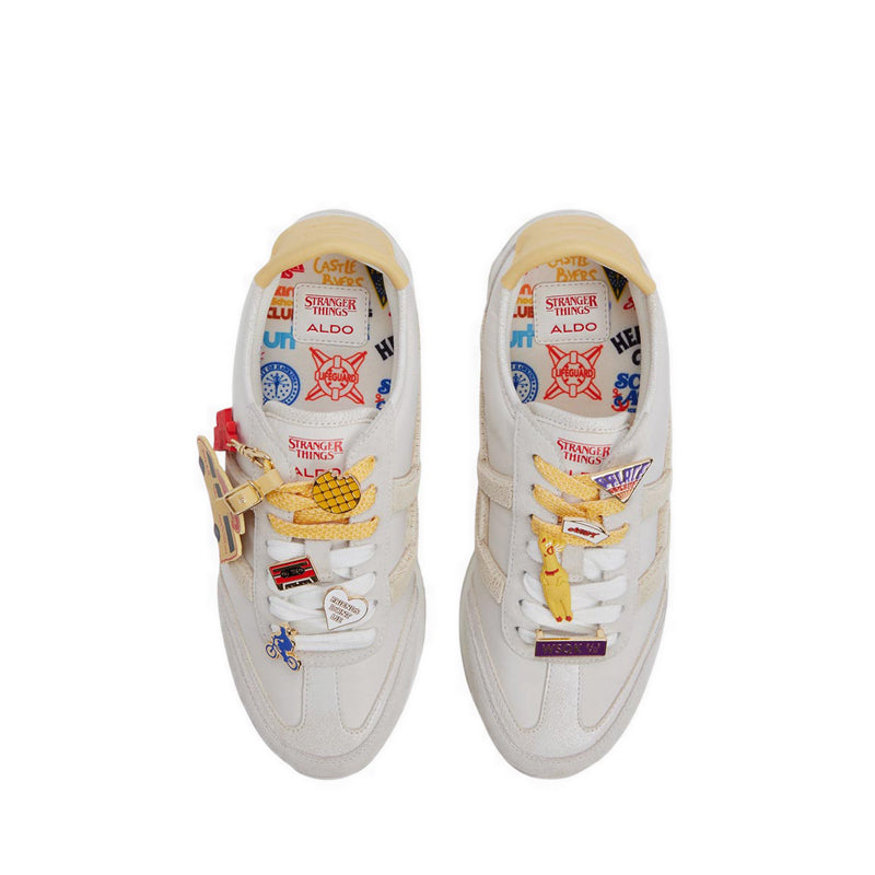 Aldo x Stranger Things รุ่น Pineapplepizza รองเท้าผ้าใบ ผู้หญิง - สีขาว