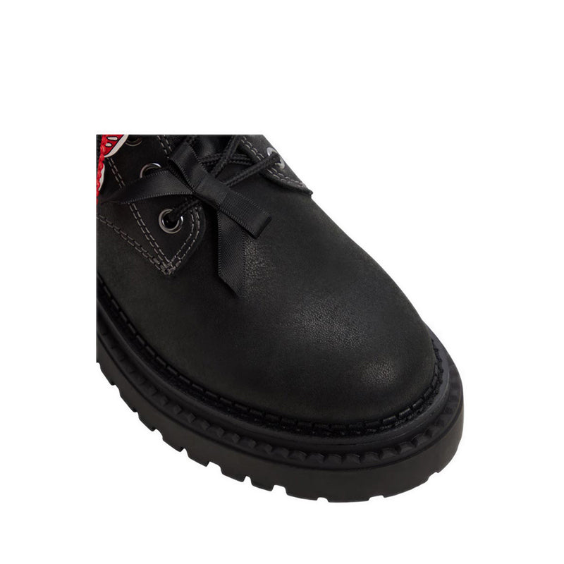 Aldo x Stranger Things รุ่น Therift รองเท้าบูท ผู้หญิง - สีดำ