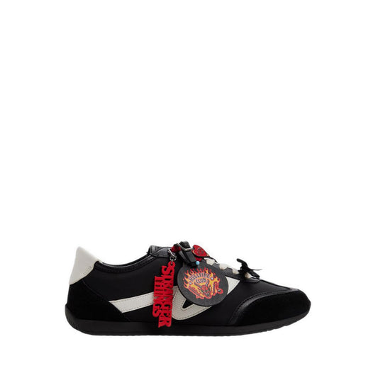 Aldo x Stranger Things รุ่น Hellfirelives รองเท้าผ้าใบ ผู้หญิง - สีดำ