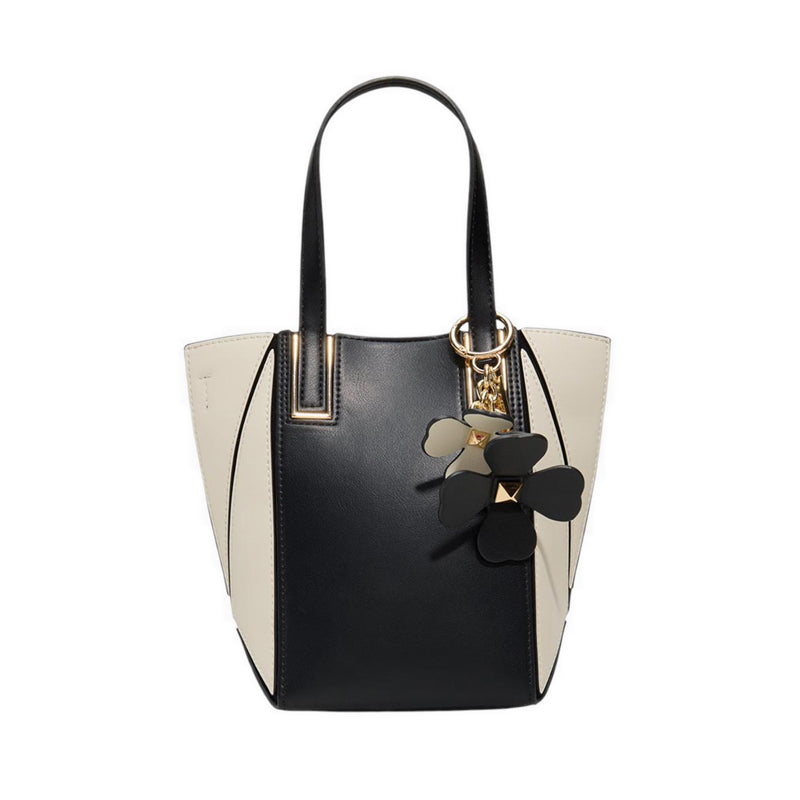Aldo รุ่น Smallprismaกระเป๋าโท้ท กระเป๋าทรง Satchel ผู้หญิง - สี Black/White