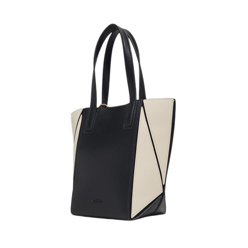 Aldo รุ่น Smallprismaกระเป๋าโท้ท กระเป๋าทรง Satchel ผู้หญิง - สี Black/White