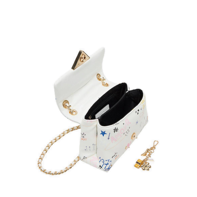Aldo รุ่น Softpuffdoodle กระเป๋าสะพายข้าง ผู้หญิง - สี White Combo