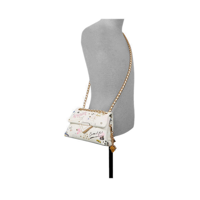 Aldo รุ่น Softpuffdoodle กระเป๋าสะพายข้าง ผู้หญิง - สี White Combo