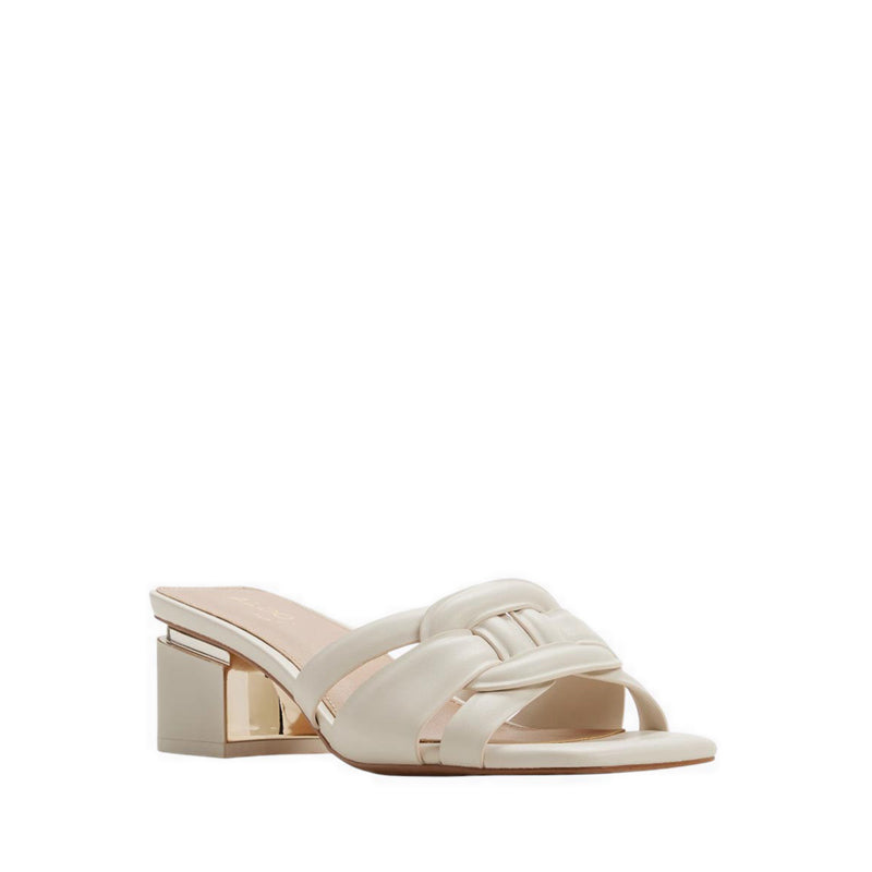 Aldo รุ่น Najla รองเท้าส้นสูงผู้หญิง - สี White/Bone