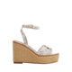 Aldo รุ่น Carrabriria รองเท้าแตะส้นเตารีดผู้หญิง - สี Multi