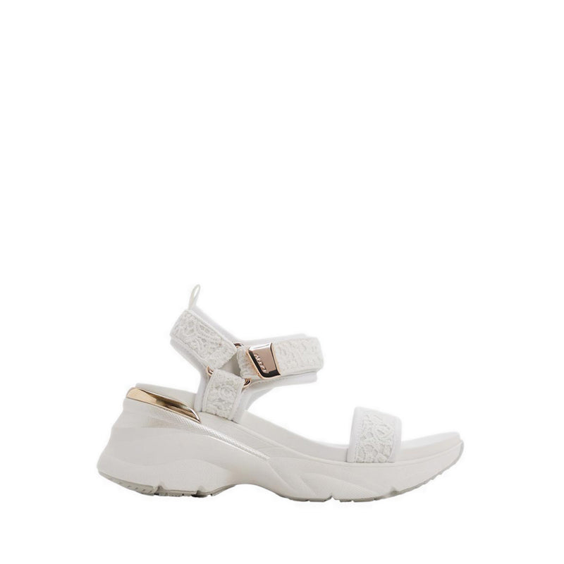 Aldo รุ่น Eulalia รองเท้าแตะส้นเตารีดผู้หญิง - สีขาว
