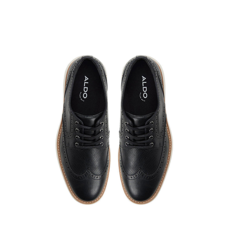Aldo รุ่น Dominik รองเท้าหนังผูกเชือกผู้ชาย - สีดำ