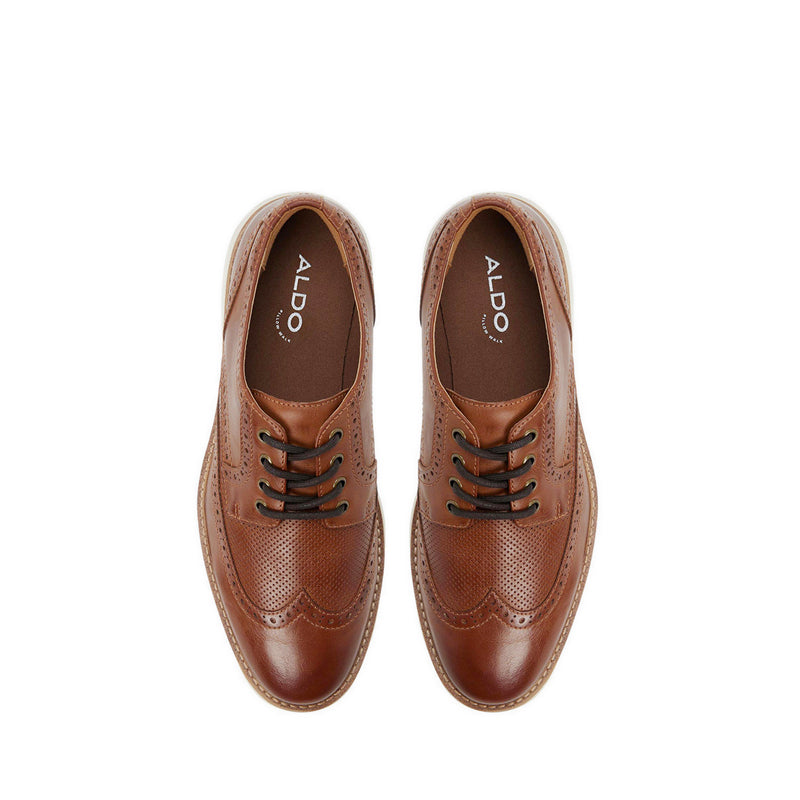 Aldo รุ่น Dominik รองเท้าหนังผูกเชือกผู้ชาย - สี Cognac