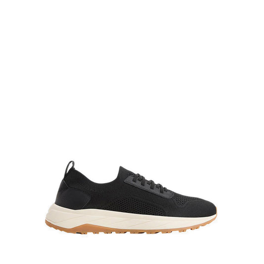 Aldo รุ่น Zayd รองเท้าผ้าใบผู้ชาย - สีดำ/ขาว