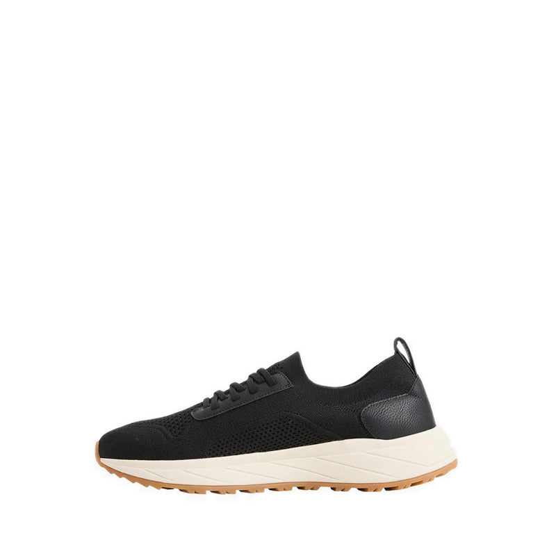 Aldo รุ่น Zayd รองเท้าผ้าใบผู้ชาย - สีดำ/ขาว