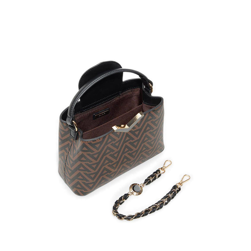 Aldo รุ่น Valentya กระเป๋าถือผู้หญิง - สี Medium Brown