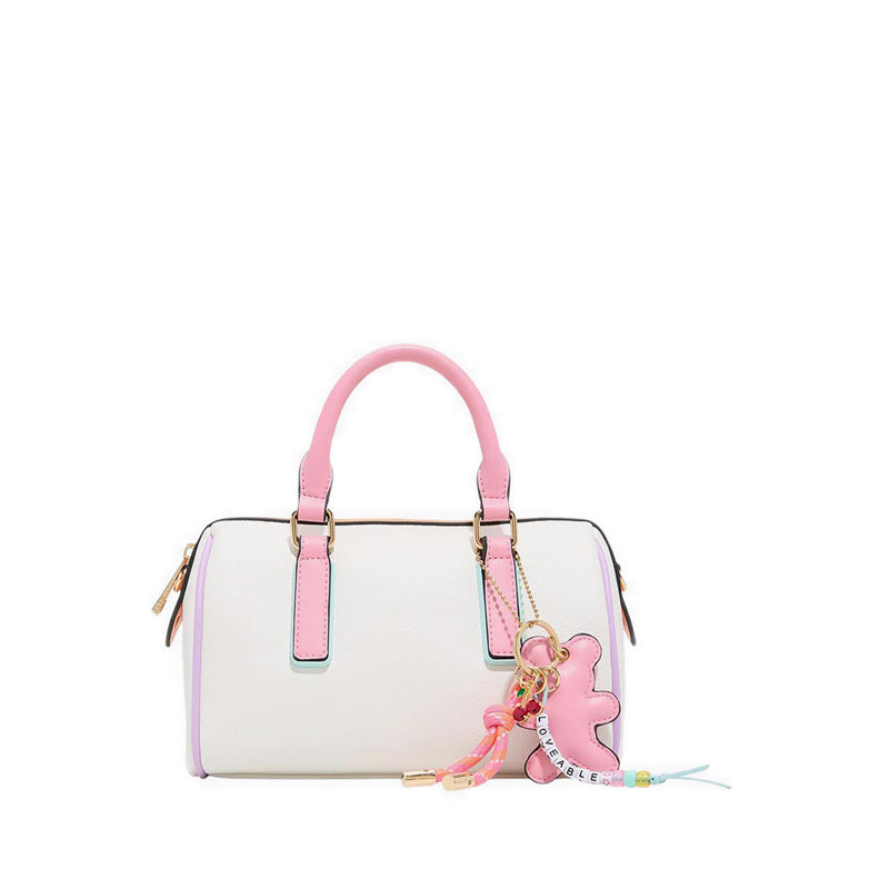 รุ่น Azelia กระเป๋าทรงถังผู้หญิง - สี White/Multi