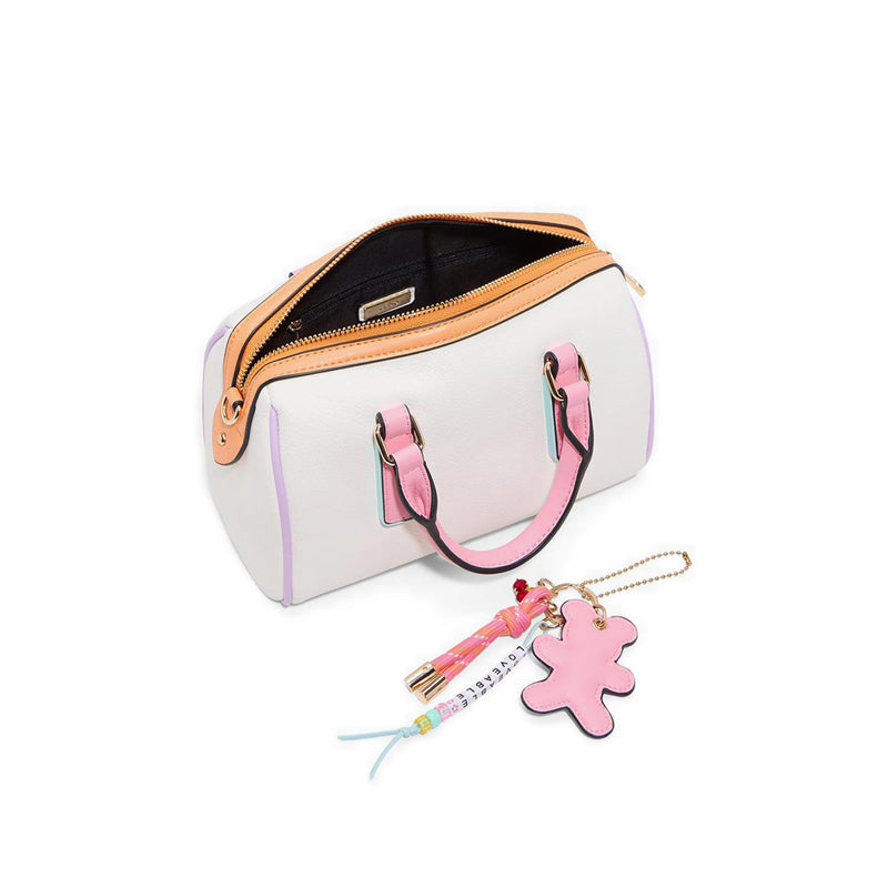 รุ่น Azelia กระเป๋าทรงถังผู้หญิง - สี White/Multi