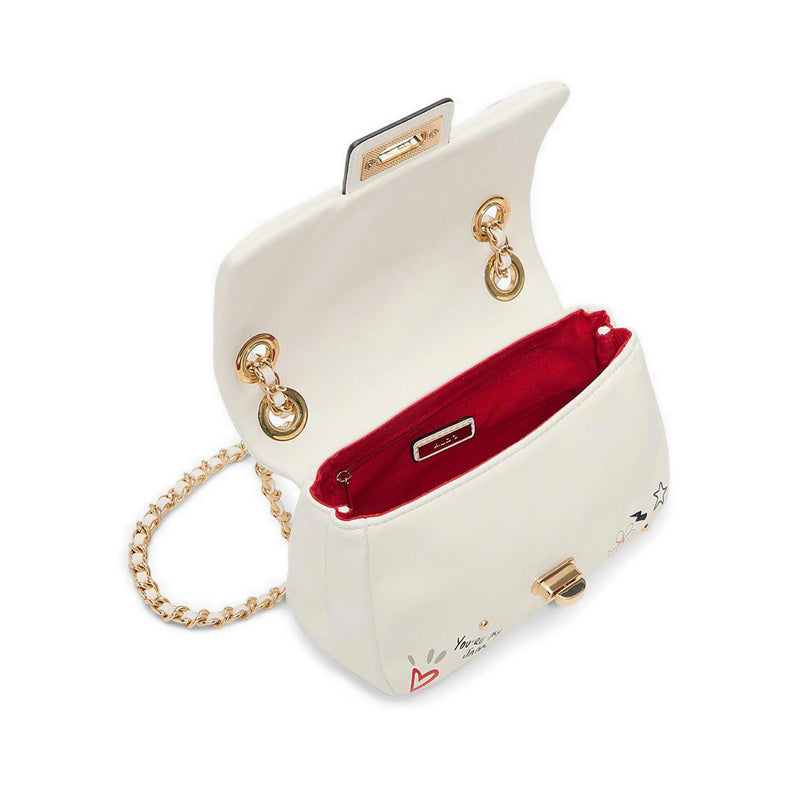 Aldo รุ่น Lovebag กระเป๋าสะพายข้างผู้หญิง - สีขาว