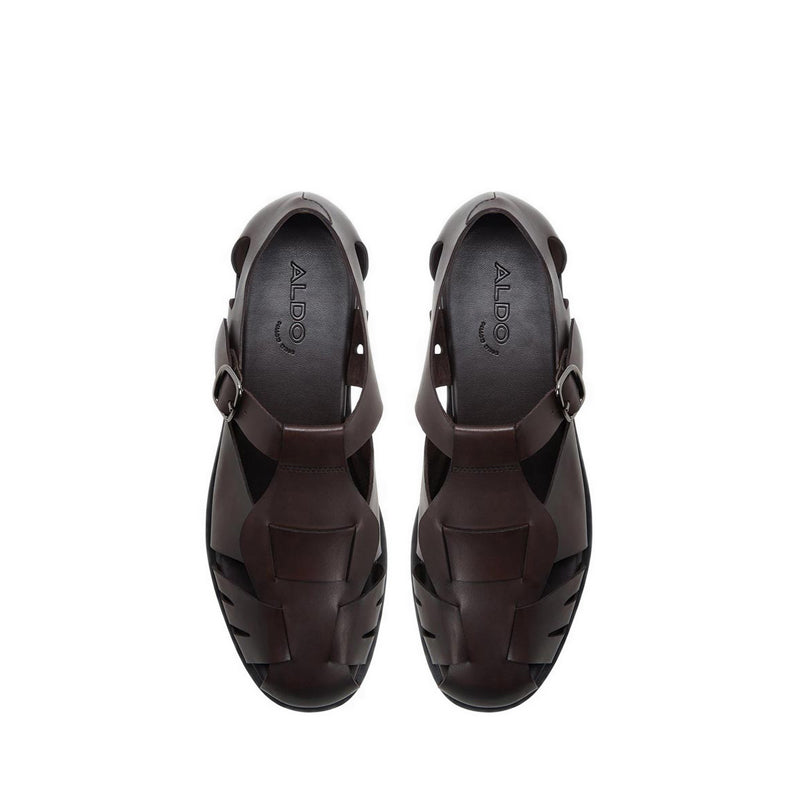 รุ่น Lancing รองเท้าแตะแบบสวมผู้ชาย สี Dark Brown