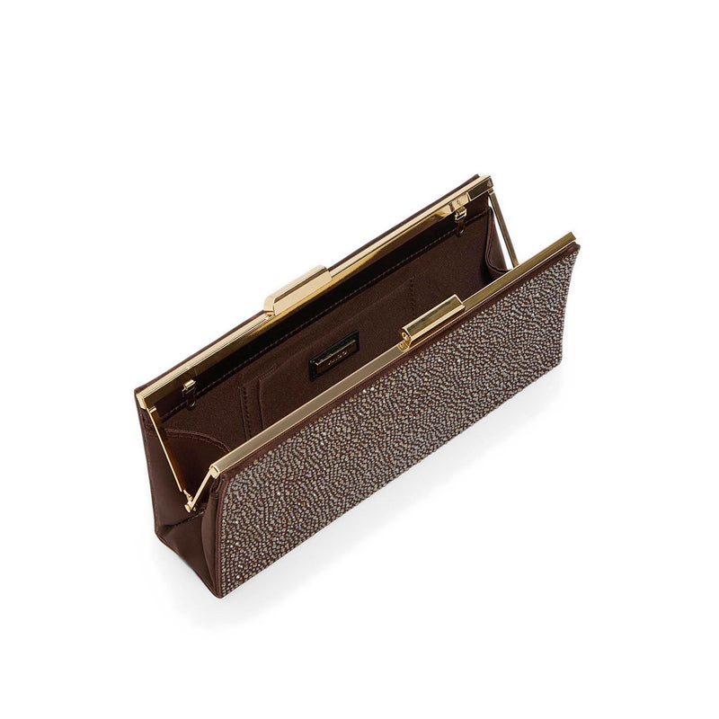 Aldo รุ่น Lunanoor กระเป๋าคลัตช์และกระเป๋าออกงานผู้หญิง - สี Medium Brown