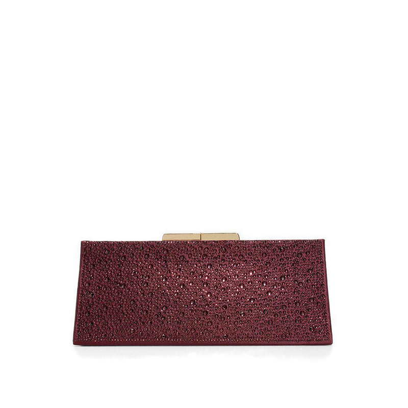 Aldo รุ่น Lunanoor กระเป๋าคลัตช์และกระเป๋าออกงานผู้หญิง - สี Dark Red