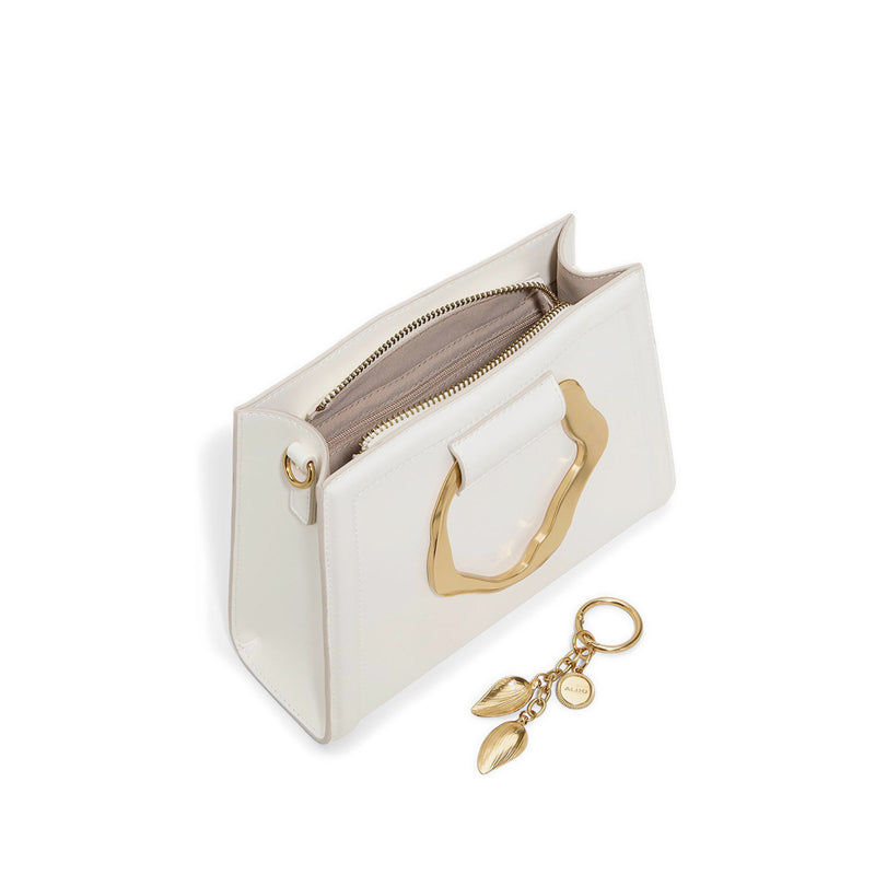 Aldo รุ่น Azerallux กระเป๋าคลัตช์และกระเป๋าออกงานผู้หญิง - สี Cream