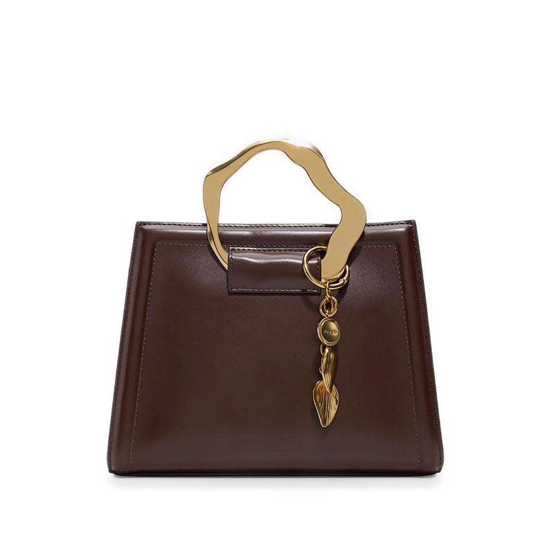 Aldo รุ่น Azerallux กระเป๋าคลัตช์และกระเป๋าออกงานผู้หญิง - สีน้ำตาล