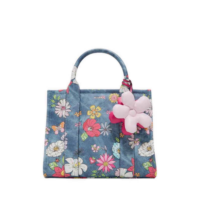 Aldo กระเป๋า Satchel รุ่น Floralbloom- สี Other Blue