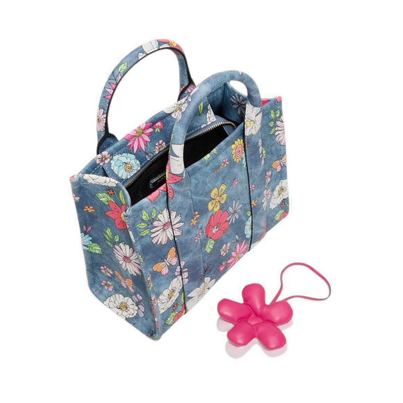 Aldo กระเป๋า Satchel รุ่น Floralbloom- สี Other Blue