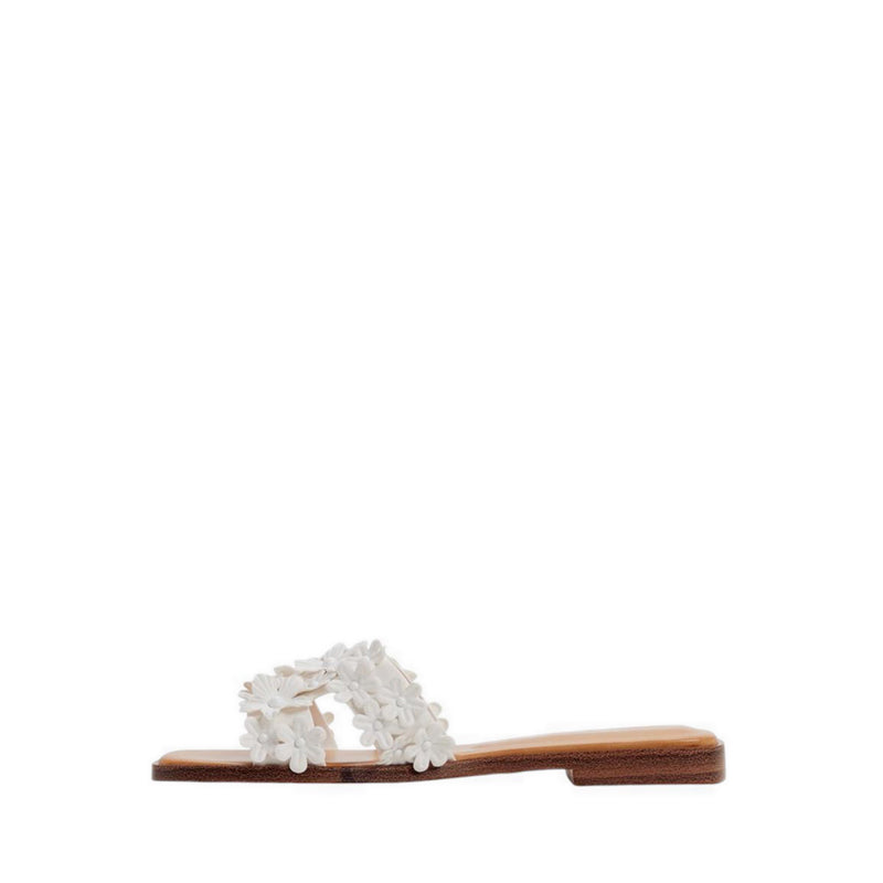 Aldo รุ่น Itsandal รองเท้าแตะส้นแบนผู้หญิง - สี Open White