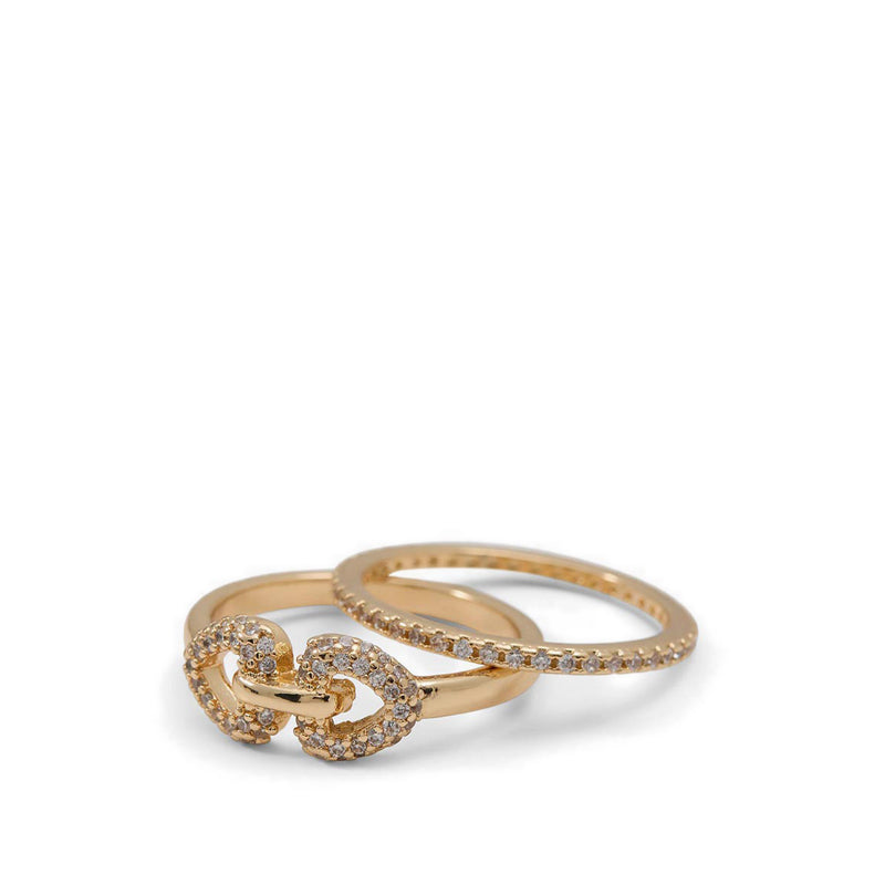 Aldo รุ่น Sylette แหวนผู้หญิง - สี Gold/Clear Multi