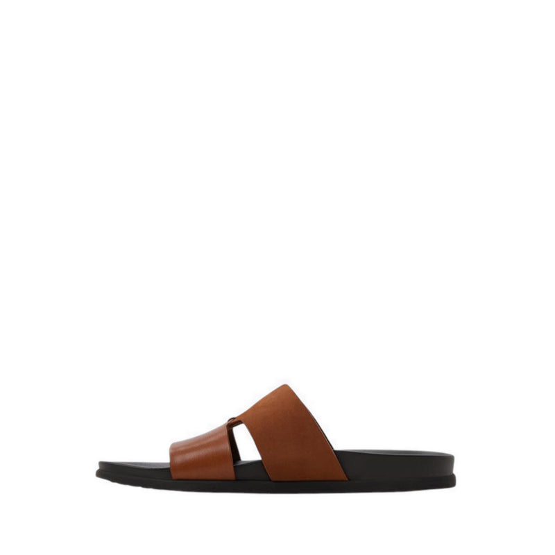 รุ่น Marcelo รองเท้าแตะผู้ชาย - สี Cognac