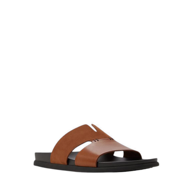 รุ่น Marcelo รองเท้าแตะผู้ชาย - สี Cognac