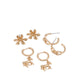 Aldo รุ่น Galloura ต่างหูผู้หญิง - สี Gold/Clear Multi