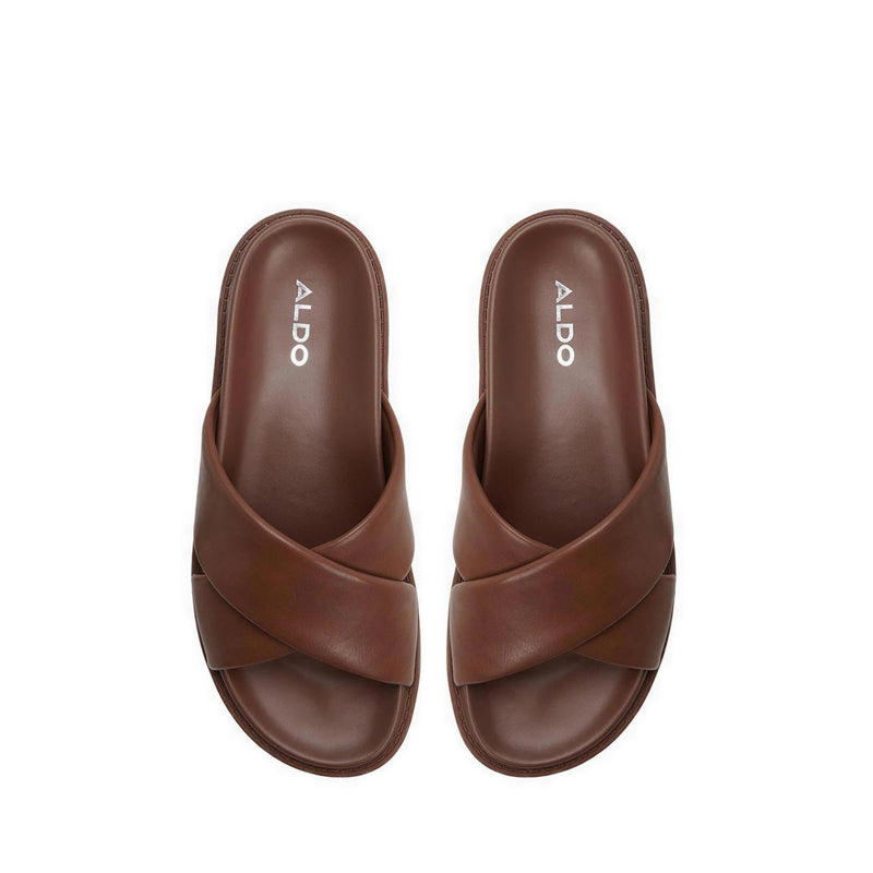 Aldo รุ่น Borgo รองเท้าแตะผู้ชาย - สี Dark Brown